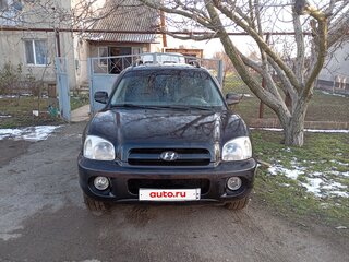 2008 Hyundai Santa Fe Classic Classic, чёрный, 1200000 рублей, вид 1