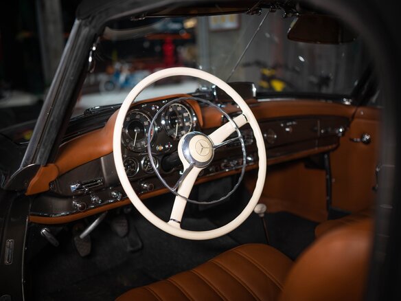 1958 Mercedes-Benz 190 SL R121, серый - вид 5