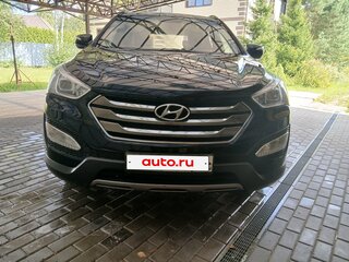 2013 Hyundai Santa Fe III, чёрный, 1500000 рублей, вид 5