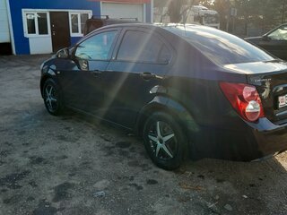 2012 Chevrolet Aveo II, чёрный, 550000 рублей, вид 3