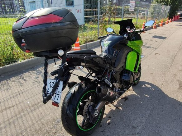 2012 Kawasaki Z 1000SX, чёрный, 750000 рублей - вид 6