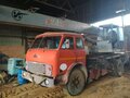 1990 МАЗ Автокраны, красный - вид 1