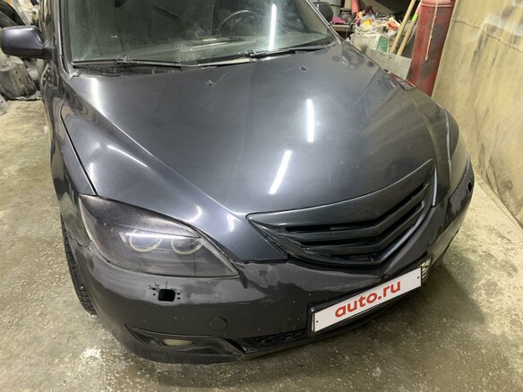 2008 Mazda 3 I (BK) Рестайлинг, серый, 850000 рублей - вид 17