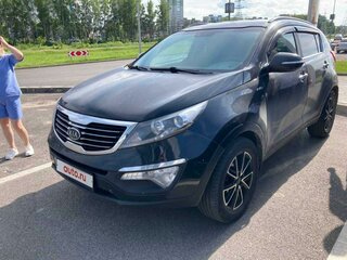 2014 Kia Sportage III Рестайлинг, чёрный, 1299999 рублей, вид 2