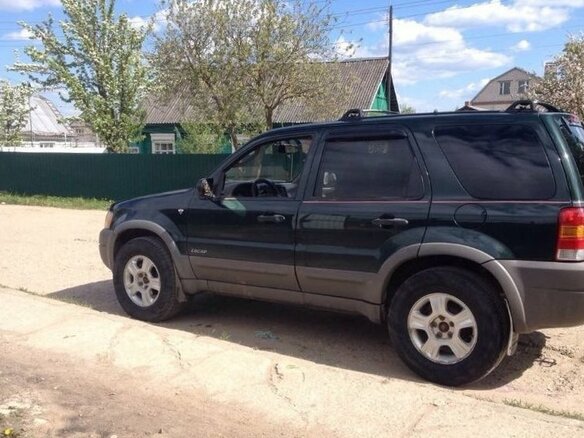 2001 Ford Escape I, зелёный - вид 1