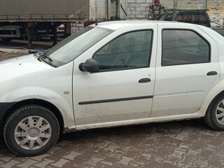 2013 Renault Logan I Рестайлинг, белый, 195000 рублей, вид 4