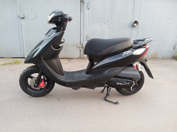2014 Yamaha Jog, чёрный, 90000 рублей - вид 3