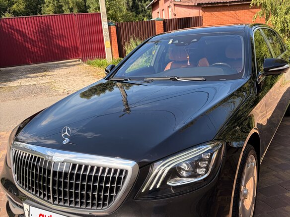 2019 Mercedes-Benz Maybach S-Класс 560 I (X222) Рестайлинг, чёрный, 8800000 рублей - вид 10