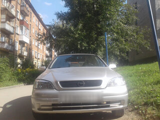 2000 Opel Astra G, серебристый, 300000 рублей, вид 1