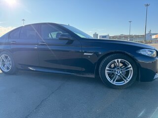 2014 BMW 5 серии 520i VI (F10/F11/F07) Рестайлинг, синий, 2800000 рублей, вид 4