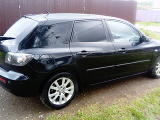 2007 Mazda 3 I (BK) Рестайлинг, чёрный, 720000 рублей, вид 5