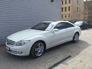 2008 Mercedes-Benz CL-Класс 500 III (C216), белый, 1550000 рублей, вид 1
