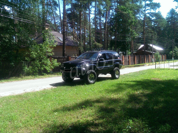 2000 Jeep Grand Cherokee II (WJ), чёрный - вид 2