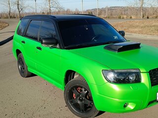 2007 Subaru Forester II Рестайлинг, зелёный, 1050000 рублей, вид 3