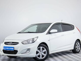 2012 Hyundai Solaris I, белый, 699000 рублей, вид 3