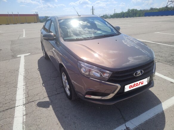 2018 Lada (ВАЗ) Vesta I, серый, 875000 рублей - вид 10