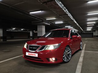 2007 Saab 9-3 II Рестайлинг, красный, 780000 рублей, вид 1