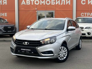 2018 Lada (ВАЗ) Vesta SW I, серебристый, 825000 рублей, вид 1