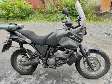 2008 Yamaha XT660Z Tenere, чёрный, 600000 рублей, вид 3
