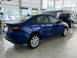 2026 Lada (ВАЗ) Vesta I Рестайлинг (NG), синий, 1945000 рублей, вид 5