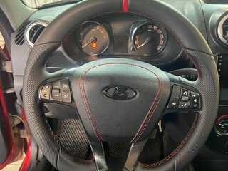 2017 Lada (ВАЗ) Granta I, красный, 470000 рублей, вид 5