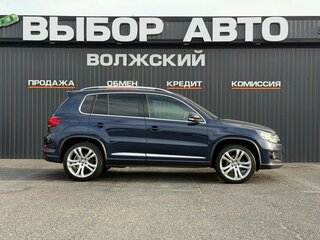 2015 Volkswagen Tiguan I Рестайлинг, синий, 1810000 рублей, вид 3