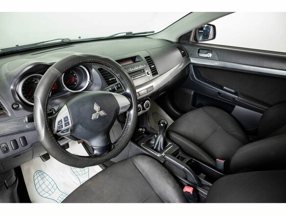 2007 Mitsubishi Lancer X, чёрный - вид 6