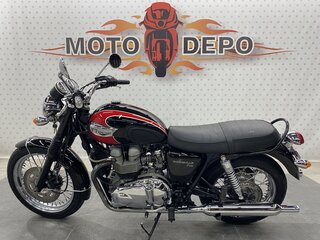 2007 Triumph Bonneville T100, чёрный, 549000 рублей, вид 2