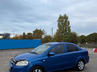 2007 Chevrolet Aveo I Рестайлинг, синий, 260000 рублей, вид 4