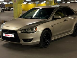 2008 Mitsubishi Lancer X, бежевый, 800000 рублей, вид 1
