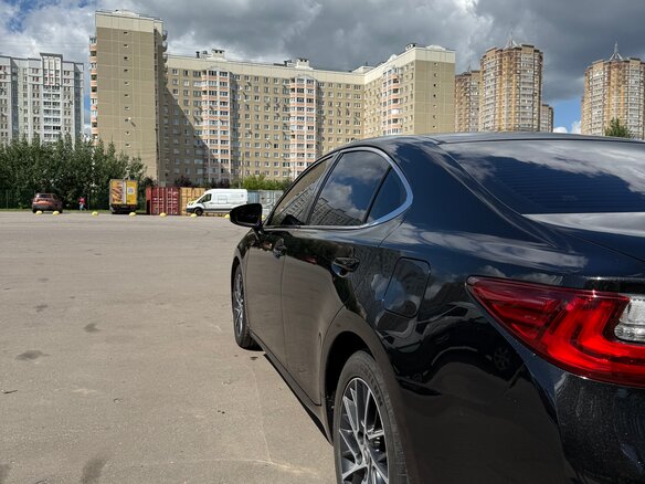 2015 Lexus ES 200 VI Рестайлинг, чёрный - вид 4