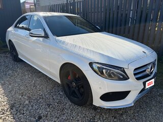 2018 Mercedes-Benz C-Класс 180 9G-TRONIC IV (W205), белый, 2450000 рублей, вид 3