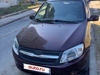 2012 Lada (ВАЗ) Granta I, пурпурный, 300000 рублей, вид 1