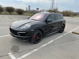 2012 Porsche Cayenne Turbo II (958), чёрный, 6299000 рублей, вид 4