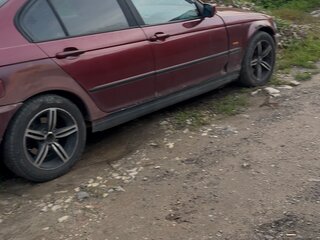 2001 BMW 3 серии 318i IV (E46), красный, 350000 рублей, вид 2