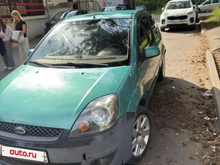 2006 Ford Fiesta Mk5, зелёный, 200000 рублей, вид 2