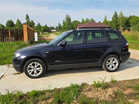 2010 BMW X3 25i I (E83) Рестайлинг, синий, 1200000 рублей, вид 4