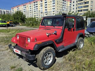 1993 Jeep Wrangler I (YJ), красный, 950000 рублей, вид 1