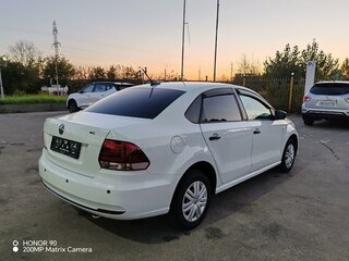 2019 Volkswagen Polo V Рестайлинг, белый, 1199000 рублей, вид 2