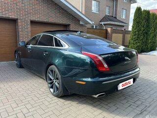 2014 Jaguar XJ Long IV (X351), зелёный, 2150000 рублей, вид 4