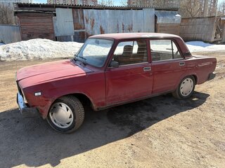 2007 Lada (ВАЗ) 2107, пурпурный, 190000 рублей, вид 4