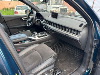 2018 Audi Q7 II (4M), синий, 4750000 рублей, вид 5