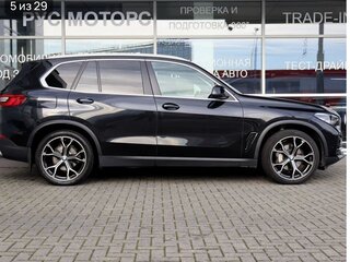 2019 BMW X5 30d IV (G05/G18), чёрный, 5975000 рублей, вид 4