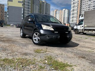 2007 Honda CR-V III, чёрный, 930000 рублей, вид 1