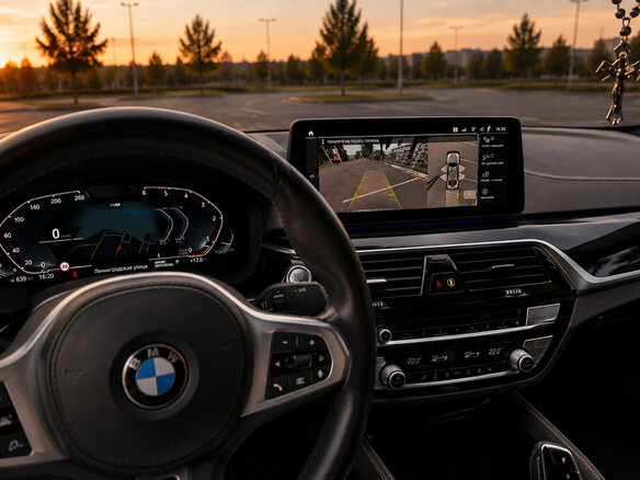 2021 BMW 5 серии 523d VII (G30/G31/G38) Рестайлинг, серый, 5670000 рублей - вид 8