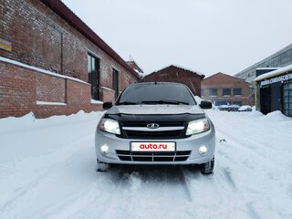 2012 Lada (ВАЗ) Granta I, серебристый, 410000 рублей, вид 2