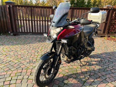 2017 Honda VFR 1200X (Crosstourer), пурпурный, 1090000 рублей, вид 3