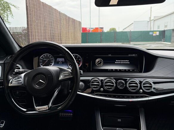2015 Mercedes-Benz S-Класс AMG 63 AMG Long III (W222, C217), чёрный, 5800000 рублей - вид 22
