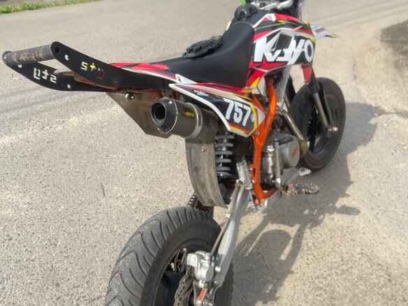 2024 Kayo Basic TT125, красный, 80000 рублей - вид 3