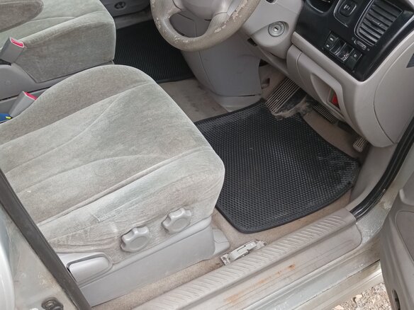 1999 Mazda MPV II (LW), серебристый, 310000 рублей - вид 14
